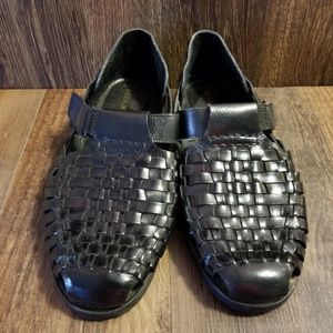 DEER STAGS Men’s‎ Fisherman Shoes HABAND Black Wove